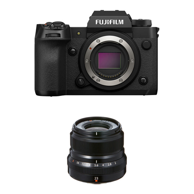 FUJIFILM X-H2 Cámara sin Espejo 40MP con Estabilización y Objetivo 23mm f/2