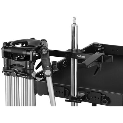 Selens Soporte para Trípode Negro Ajustable 5.9 a 16.9" de Aluminio