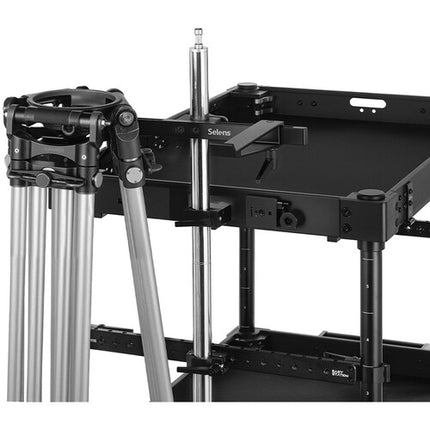 Selens Soporte para Trípode Negro Ajustable 5.9 a 16.9" de Aluminio