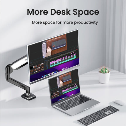 NearHub MA20 Soporte Doble para Monitor 13-32" con Ajuste 360° 21.3" Extensión