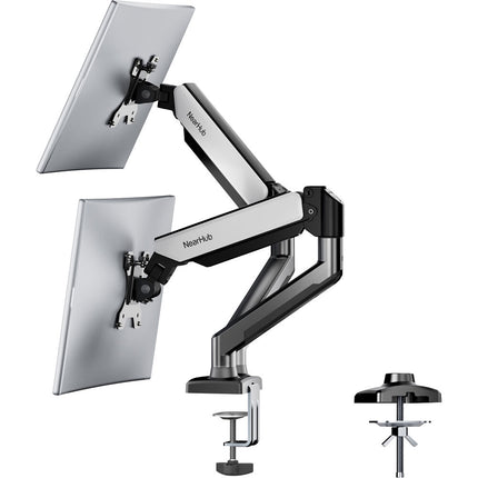 NearHub MA20 Soporte Doble para Monitor 13-32" con Ajuste 360° 21.3" Extensión