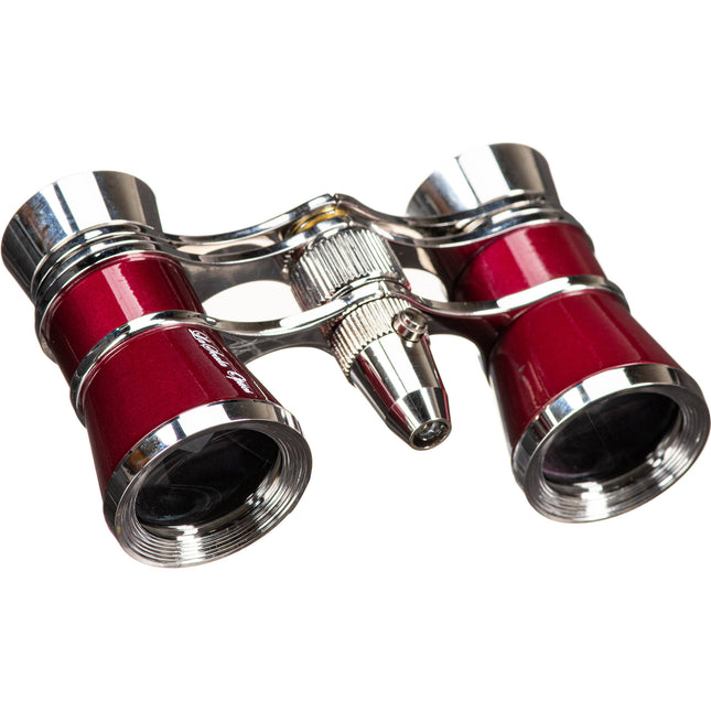 LaScala Optics 3x25 Prismáticos de Ópera con Iluminación LED Roja 3x