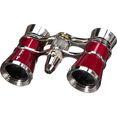 LaScala Optics 3x25 Prismáticos de Ópera con Iluminación LED Roja 3x