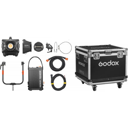 Godox KNOWLED MG2400R Luz Led RGB 1800-10000K con Maletín de Vuelo