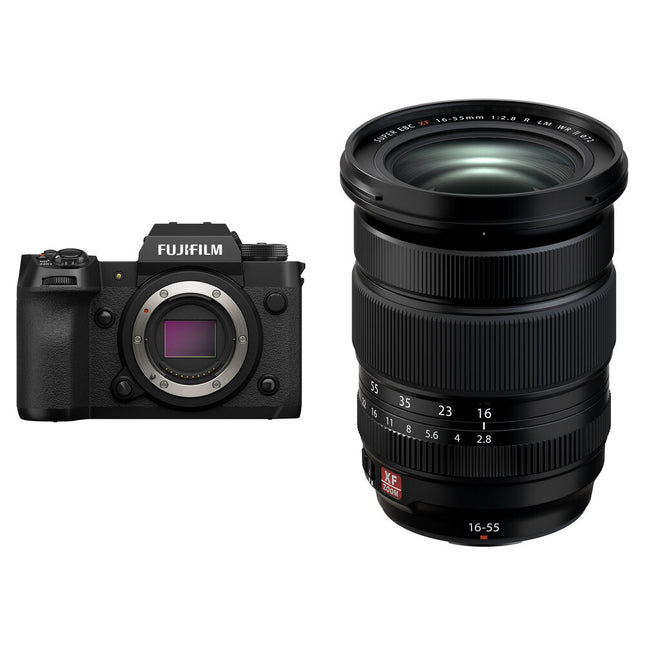FUJIFILM X-H2 Cámara sin Espejo 40MP 7-Stops Estabilización 16-55mm f2.8