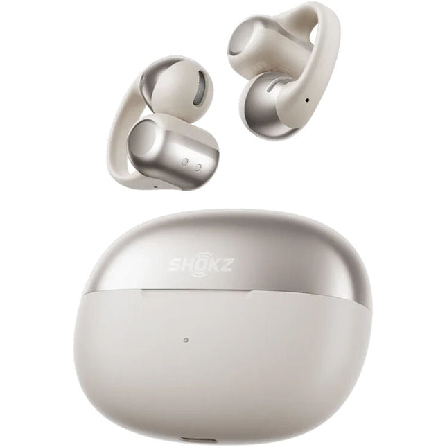 SHOKZ OpenDots ONE Auriculares Inalámbricos Clip-On Gris 40 Horas Reproducción IP54
