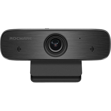 ROCWARE RC19 Webcam USB 1080p 30fps Autofocus 90° FOV Micrófonos Dual
