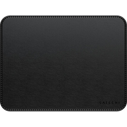 Satechi Mouse Pad de Cuero Vegano Negro Resistente al Agua Durable