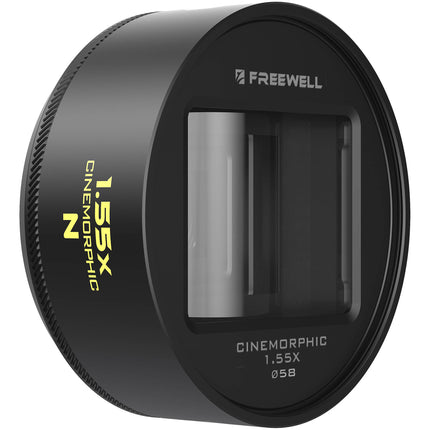 Freewell lente anamórfica 1.55x para smartphone montura 17mm 129.5° visión