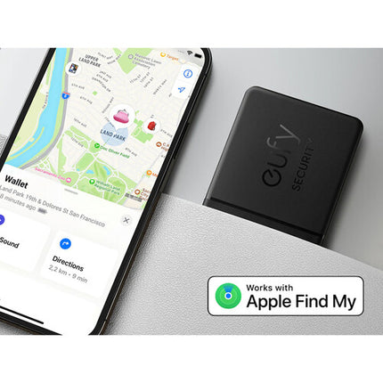 eufy Security SmartTrack Card E30 Localizador inalámbrico ultradelgado 0.1’’ 1 año batería