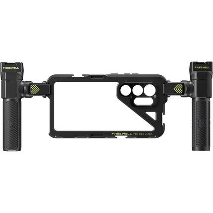 Freewell Genius Rig Cage para Samsung Galaxy S25 Ultra con Mango MonoGenius y Tripié TriGenius Bluetooth