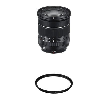 FUJIFILM XF 16-80mm f4 R OIS WR Objetivo con Filtro UV 72mm