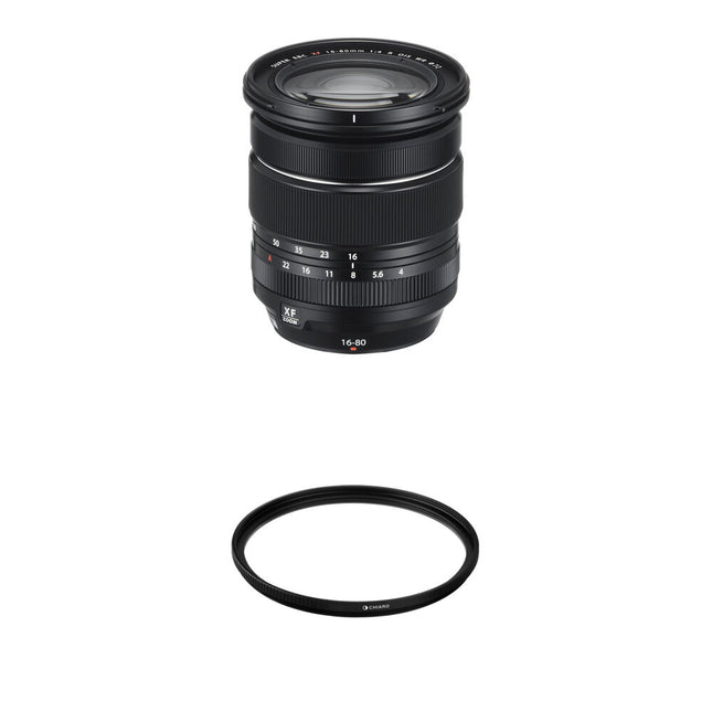 FUJIFILM XF 16-80mm f4 R OIS WR Objetivo con Filtro UV 72mm