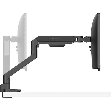 BenQ Single Ergo Arm Soporte para Monitor 17 a 45 Pulgadas Ajuste de Altura 8.7-18.7" Negro