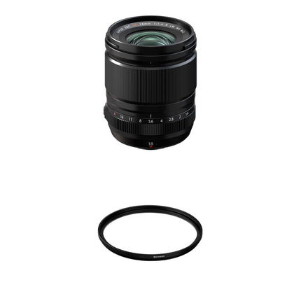 FUJIFILM XF 18mm f/1.4 R LM WR Objetivo con filtro UV 62mm resistente al clima