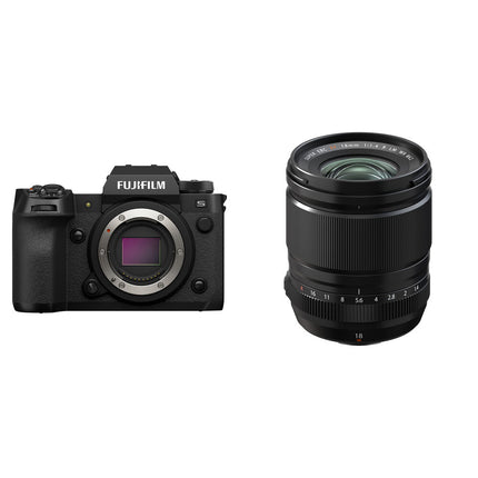 FUJIFILM X-H2S Cámara sin Espejo 26.1MP 7-Stops Estabilización 18mm f/1.4