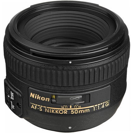 Nikon AF-S NIKKOR 50mm f1.4G Objetivo F-Mount Formato FX 9 Láminas