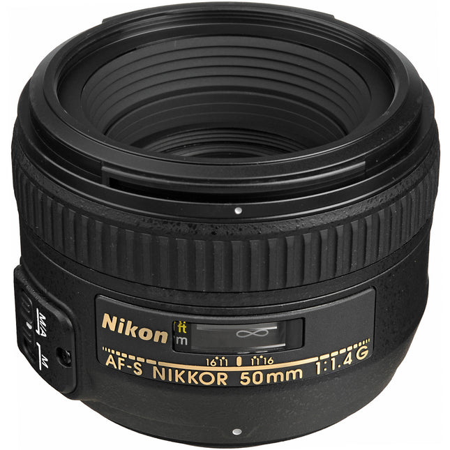 Nikon AF-S NIKKOR 50mm f1.4G Lente F-Mount FX f1.4 a f16 Motor Silent Wave