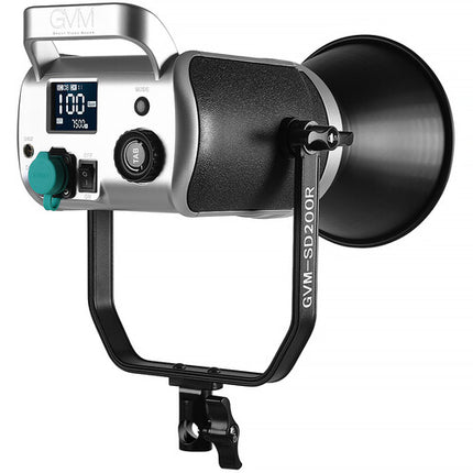 GVM SD200R Lámpara LED de Estudio RGB Bi-Color 200W 2700-7500K con Difusor