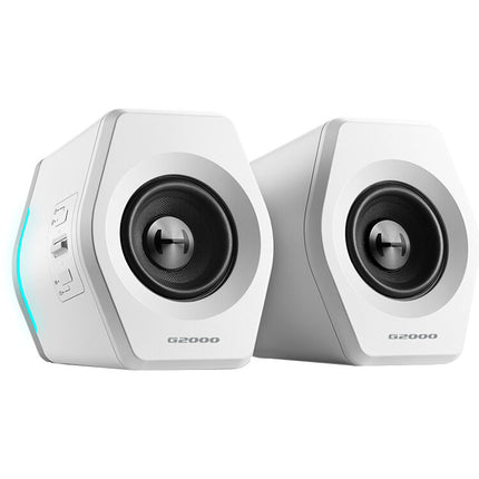 Edifier G2000 Altavoces Gaming Inalámbricos Bluetooth 16W RMS RGB Blanco