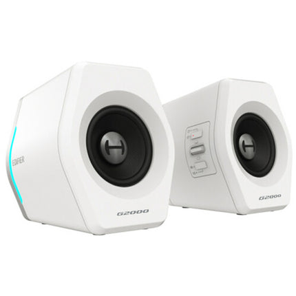 Edifier G2000 Altavoces Gaming Inalámbricos Bluetooth 16W RMS RGB Blanco