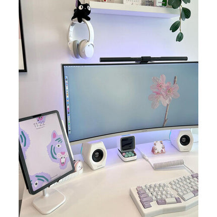 Edifier G2000 Altavoces Gaming Inalámbricos Bluetooth 16W RMS RGB Blanco