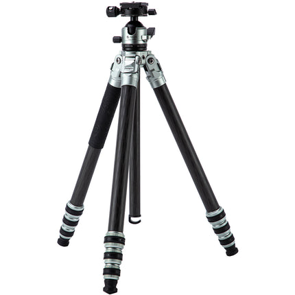 Fotopro MP-6 Tripié de Fibra de Carbono 63 Pulgadas Carga 22 lb con Cabezal esférico