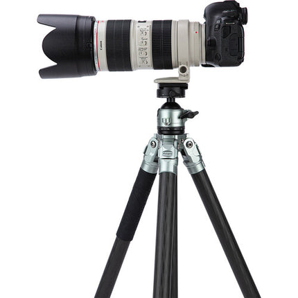 Fotopro MP-6 Tripié de Fibra de Carbono 63 Pulgadas Carga 22 lb con Cabezal esférico