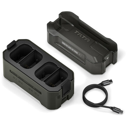 Tilta LP-E6P Kit de baterías 2400mAh con cargador USB para Canon