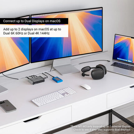 CalDigit E5 Element 5 Hub Thunderbolt 5 con 90W Power Delivery y 3 puertos USB-A