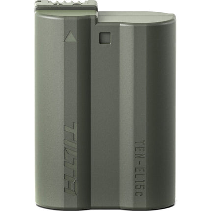 Tilta EN-EL15C Kit de Baterías 2400mAh y Estación de Carga USB-C Verde