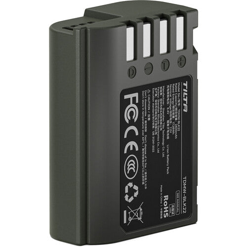 Batería USB-C Tilta DMW-BLK22 2400mAh para cámaras Panasonic Lumix