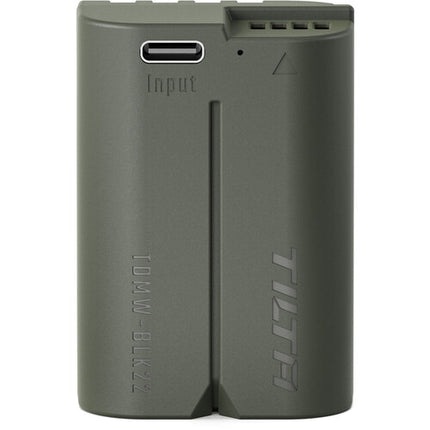 Tilta DMW-BLK22 Kit con 2 baterías 2400mAh y estación de carga portátil verde para cámaras Panasonic Lumix