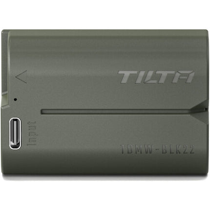Batería USB-C Tilta DMW-BLK22 2400mAh para cámaras Panasonic Lumix
