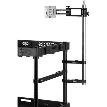 Selens Monitor Arm System brazo ajustable altura rotación 360° plate VESA 75 100mm