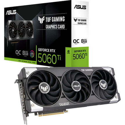 ASUS GeForce RTX 5060 Ti TUF GAMING OC 8GB Tarjeta Gráfica 2692 MHz PCIe 5.0