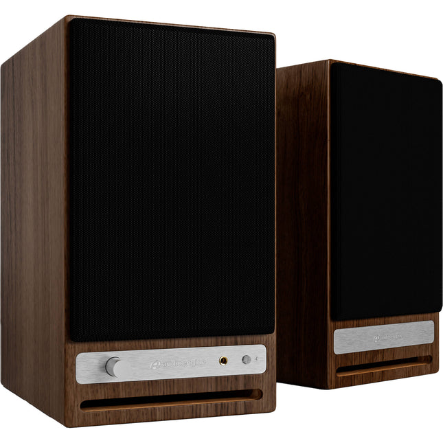 Audioengine HD4 Sistema de altavoces Bluetooth v2 nogal 60W RMS 4 pulgadas