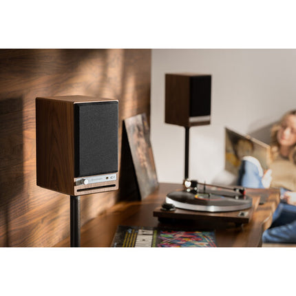 Audioengine HD4 Sistema de altavoces Bluetooth v2 nogal 60W RMS 4 pulgadas