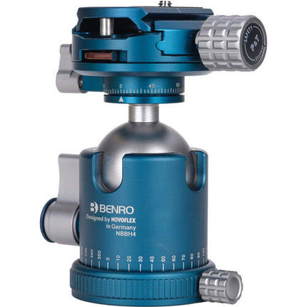 Benro NOVOFLEX NBBH Series 4 Cabezal Esférico Capacidad 12kg Nivel de Burbuja