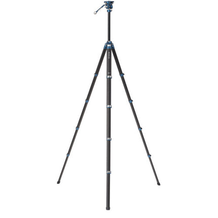 Benro CyanBird Tripode Fibra Carbono Serie 2 con Cabezal Hibrido FS20PROC501 61.2 Pulgadas 9.9 lb capacidad
