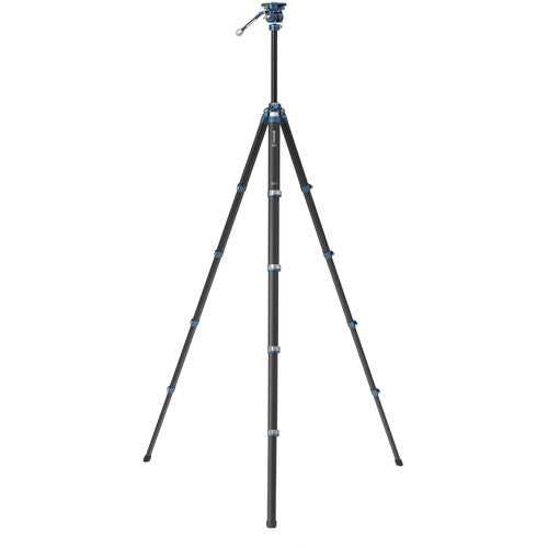 Benro CyanBird Tripode Fibra Carbono Serie 2 con Cabezal Hibrido FS20PROC501 61.2 Pulgadas 9.9 lb capacidad