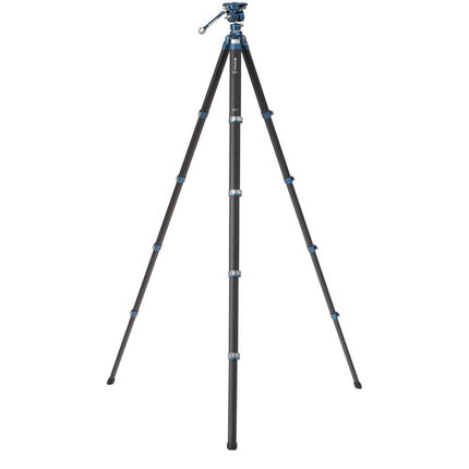 Benro CyanBird Tripode Fibra Carbono Serie 2 con Cabezal Hibrido FS20PROC501 61.2 Pulgadas 9.9 lb capacidad