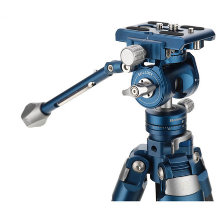 Benro CyanBird Tripode Fibra Carbono Serie 2 con Cabezal Hibrido FS20PROC501 61.2 Pulgadas 9.9 lb capacidad