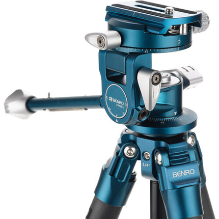 Benro SuperSlim Aluminio Tripié Serie 0 con Cabezal PHVF2 60.8" 8.8 lb