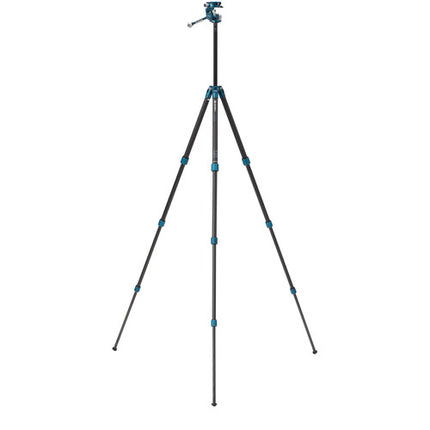 Benro SuperSlim Carbon Fiber Serie 0 trípode con cabezal PHVF2 60.8 pulg altura 8.8 lb carga