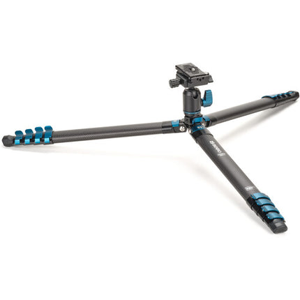 Benro BlackBird trípode de fibra de carbono capacidad 4kg altura 6.9 a 59.8 pulgadas con cabeza N00P