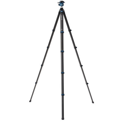Benro BlackBird Trípode de Fibra de Carbono con Cabezal Invertido G36PT carga 12kg altura 175cm