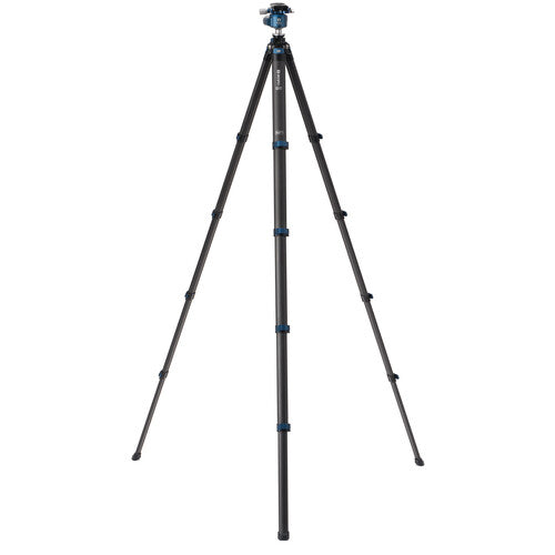 Benro BlackBird Trípode de Fibra de Carbono con Cabezal Invertido G36PT carga 12kg altura 175cm