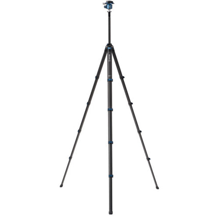 Benro BlackBird Trípode de Fibra de Carbono con Cabezal Invertido G36PT carga 12kg altura 175cm