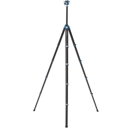 Benro CyanBird 2 trípode de fibra de carbono 62.8 pulg altura máxima capacidad 44.1 lb con cabezal bola invertida G36PT y estuche de transporte